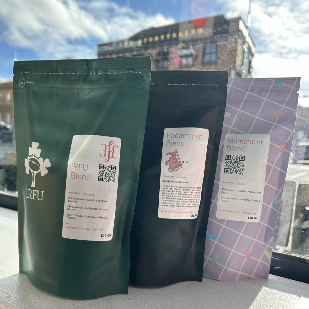 3fe Momentum Blend, IRFU Blend, and Pacamania Blend